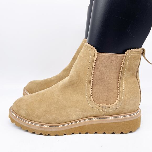 Splendid Women's Elora Chelsea Boot Brown Suede Size 10M - Picture 6 of 15